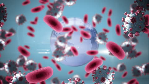 Coronavirus Visualization with Global Pandemic Concept