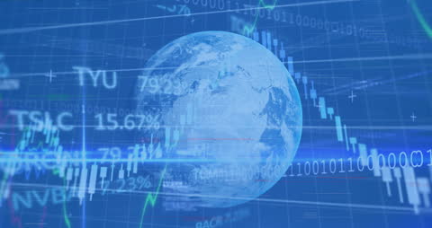 Global Financial Data Visualization with Digital Earth