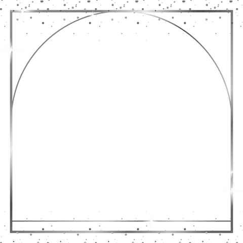 elegant silver arched frame with sparkles on transparent background - Download Free Stock Videos Pikwizard.com