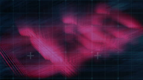 Abstract Motion Background with Pink Patterns and Grid Lines