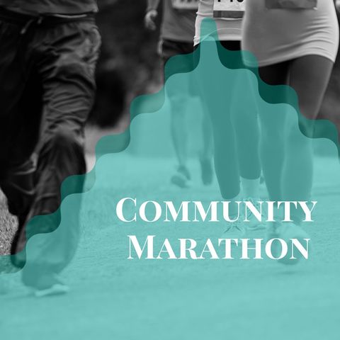 diverse runners at community marathon event - Download Free Stock Templates Pikwizard.com