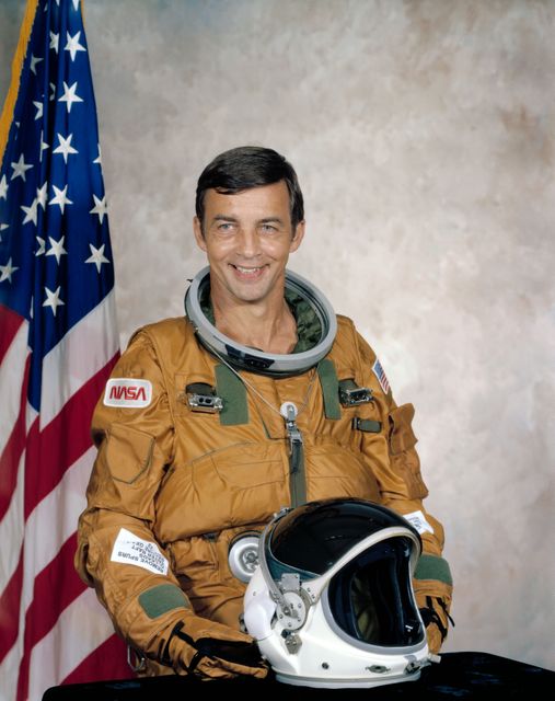 S79-36378 (17 Sept. 1979) --- Astronaut Donald H. Peterson portrait. Photo credit: NASA