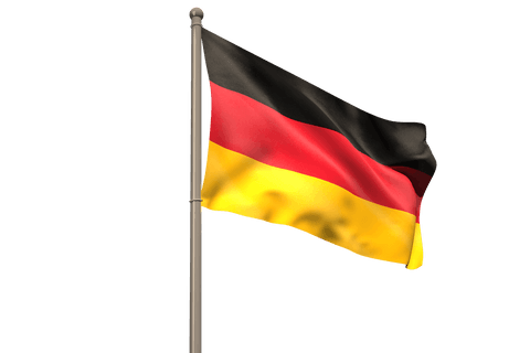 Waving German Flag on Transparent Background, Symbol of National Pride - Download Free Stock Videos Pikwizard.com