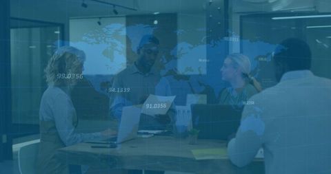 Digital Team Collaboration with Global Network Overlays