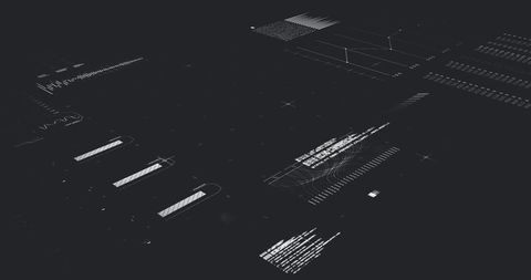 Futuristic global data interface with secure connections