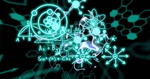High-Tech Data and Mathematical Interface - Download Free Stock Images Pikwizard.com
