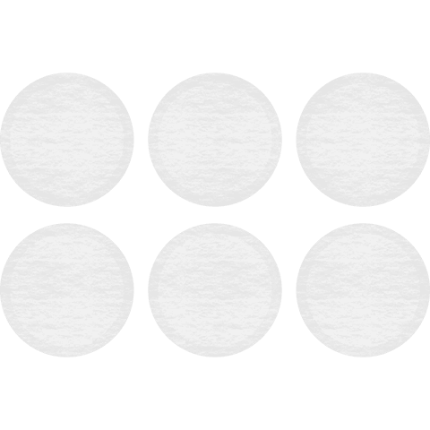 Transparent Arrangement of Six White Circles with Copy Space - Download Free Stock Videos Pikwizard.com