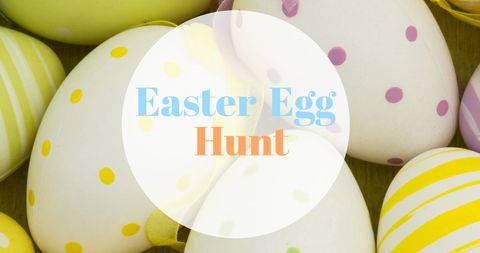 Colorful Easter Eggs with Festive Polka Dot Patterns - Download Free Stock Images Pikwizard.com