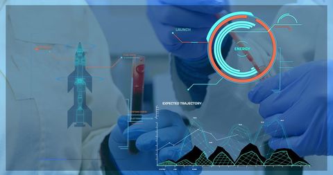 Digital Interface in Healthcare Analytics Visualization - Download Free Stock Images Pikwizard.com