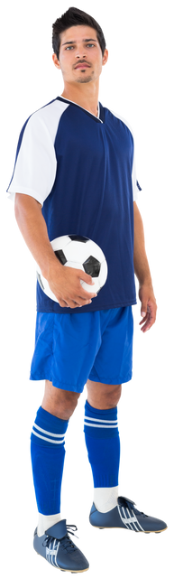 Transparent Full Body Soccer Player Holding Ball - Download Free Stock Videos Pikwizard.com