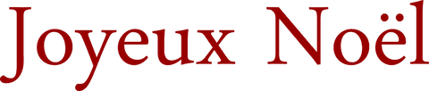Transparent joyeux noël claret christmas text design
