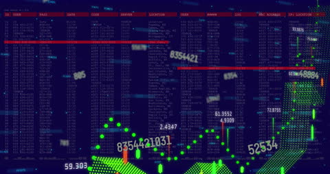 Dynamic Financial Data Technology with Animated Numbers