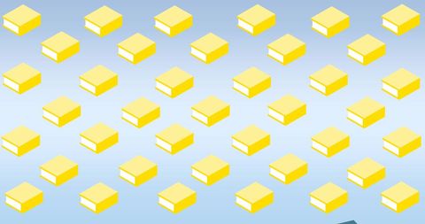 Back to school theme with school supplies and blackboard illustration