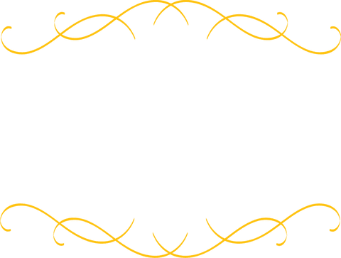 elegant yellow decorative border on transparent canvas - Download Free Stock Videos Pikwizard.com