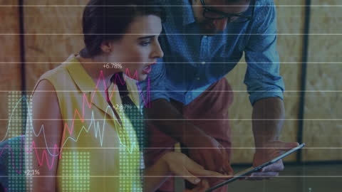 Collaborating on Financial Data with Tablet and Charts Overlay