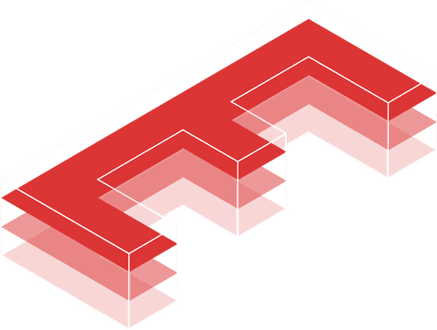 transparent abstract isometric red block structure - Download Free Stock Videos Pikwizard.com