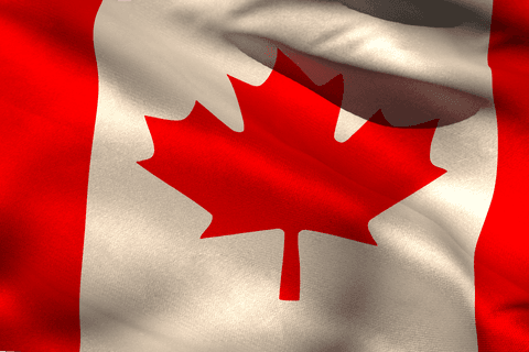 transparent canadian flag waving in wind with close up detail - Download Free Stock Videos Pikwizard.com
