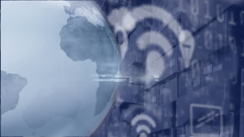 Global Logistics Technology and Digital Data Interface