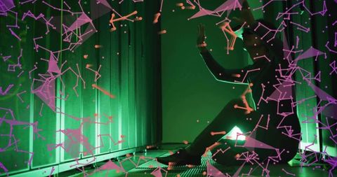 Futuristic Network Analysis in LED-Lit Server Hall