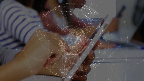 Digital Learning Concept Highlighting Youth and Connectivity