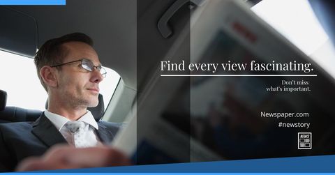 Businessman Reflecting from Car Window Promoting Mindful Journeys - Download Free Stock Templates Pikwizard.com
