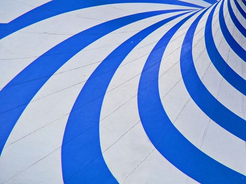 Abstract Blue and White Spiral Pattern Background