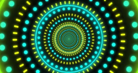 Futuristic Glowing Circular Designs with Motion - Download Free Stock Images Pikwizard.com