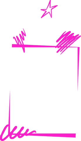 Creative Magenta Doodle Frame on Transparent Background - Download Free Stock Videos Pikwizard.com