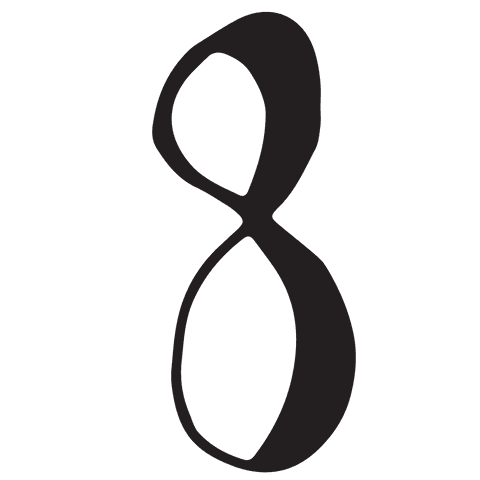 Simple Black Outline Number 8 on Transparent Background - Download Free Stock Videos Pikwizard.com