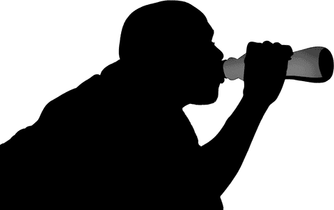 transparent silhouette of athlete drinking water mid-action - Download Free Stock Videos Pikwizard.com