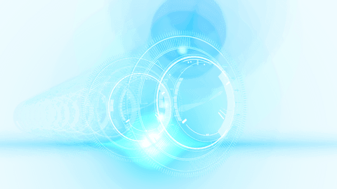 abstract futuristic transparent lens circles digital background - Download Free Stock Videos Pikwizard.com