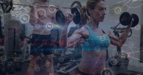 Cybersecurity Meets Fitness: Virtual Systems Integrating Sports Technology