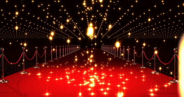 Glamorous Red Carpet Event with Golden Confetti - Download Free Stock Images Pikwizard.com