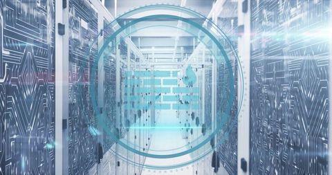 Holographic Firewall Overlay Protecting Data Center Server Aisle with Cybersecurity HUD