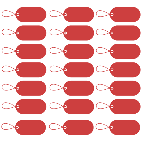 rows of red tags seamless transparent background - Download Free Stock Videos Pikwizard.com