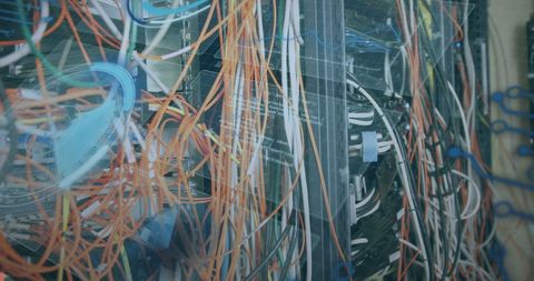 Complex Network Server System with Data Interfaces - Download Free Stock Images Pikwizard.com