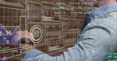 Tapping smartwatch triggering augmented analytics dashboard for wearable data streams