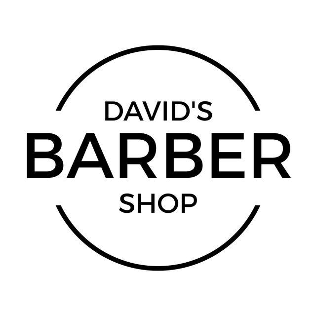 Ideal for use in creating branding materials for barber shops, such as signage, business cards, promotional items, and social media. The minimalist black and white design ensures versatility and clarity, maintaining a professional and approachable aesthetic.