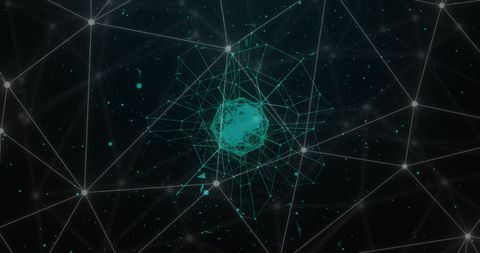 Abstract Digital Network Connections Globe Concept - Download Free Stock Images Pikwizard.com