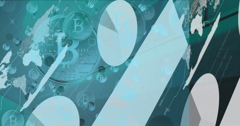 Futuristic Global Bitcoin and Digital Interface - Download Free Stock Images Pikwizard.com