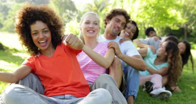 Diverse Group of Friends Enjoying Outdoor Activities Together - Download Free Stock Images Pikwizard.com