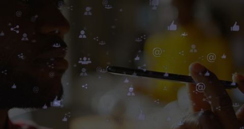 Global Connections Technology and Networking Concept