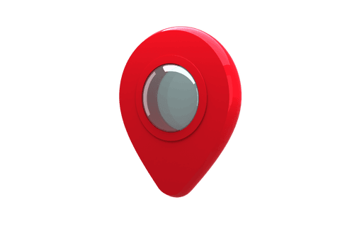 transparent red 3d map pointer icon isolated on white background - Download Free Stock Videos Pikwizard.com