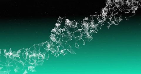 Abstract DNA Strand on Green Background - Download Free Stock Images Pikwizard.com