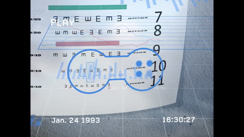 Animated Gamepad Icon with Data and Digital Interference