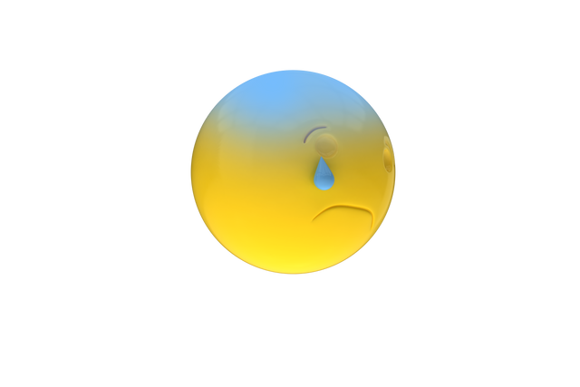 3D Transparent Crying Emoji With Tear - Download Free Stock Videos Pikwizard.com