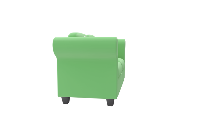 Green Armchair Illustration on Transparent Background PNG - Download Free Stock Videos Pikwizard.com