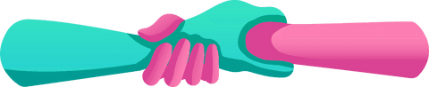 Transparent Vector Hands Holding Symbolizing Unity and Support - Download Free Stock Videos Pikwizard.com