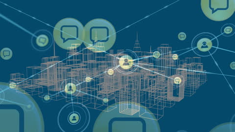 Digital Interface Networking with Urban 3D City Design