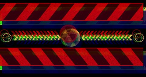 Digitally Produced Nuclear Warning Symbol Pattern - Download Free Stock Images Pikwizard.com